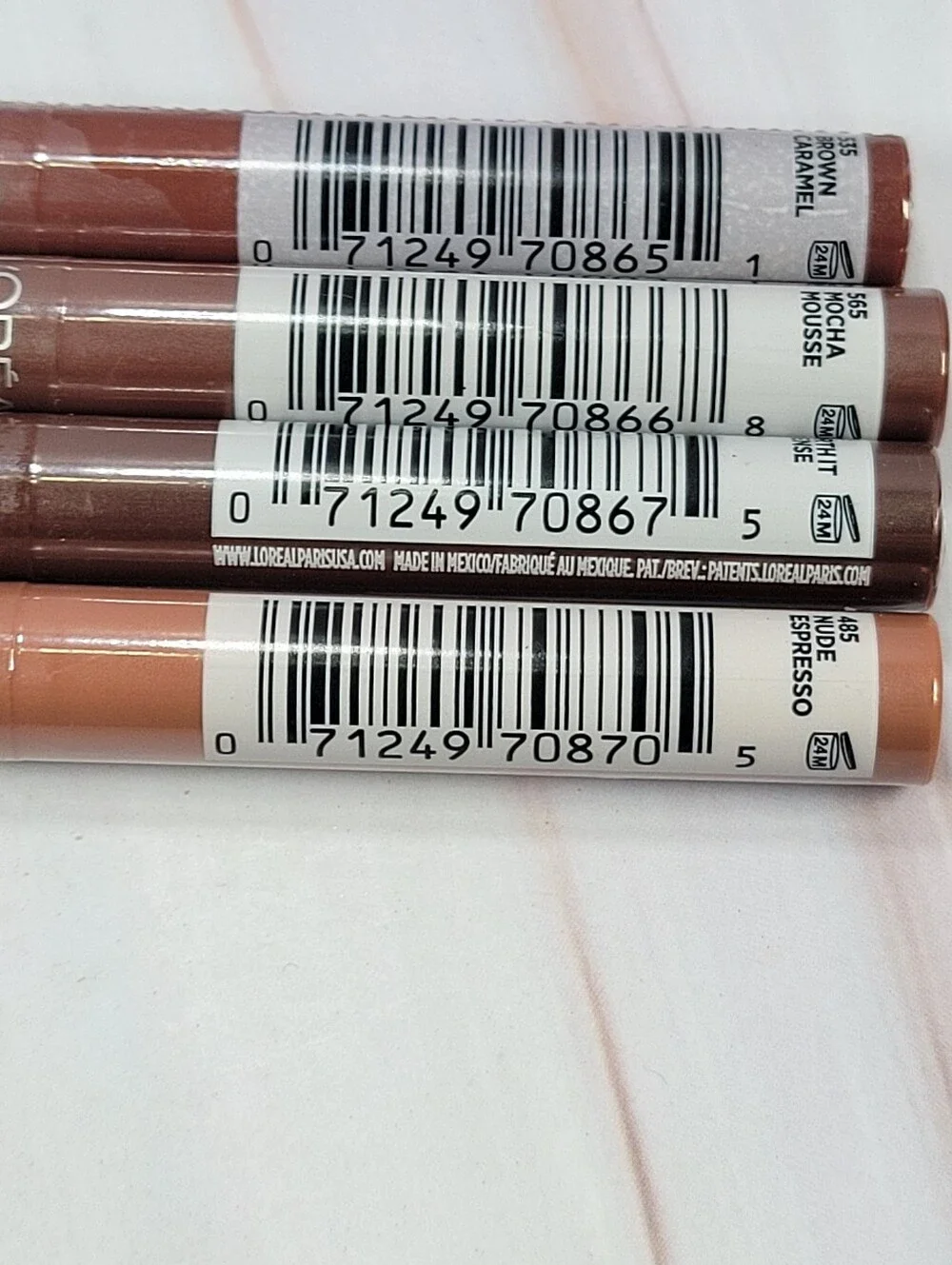 L'oreal Blurfiller Lip Contour Lip Liner Bundle NEW!